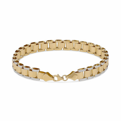 14ct Yellow Gold Greek Bracelet
