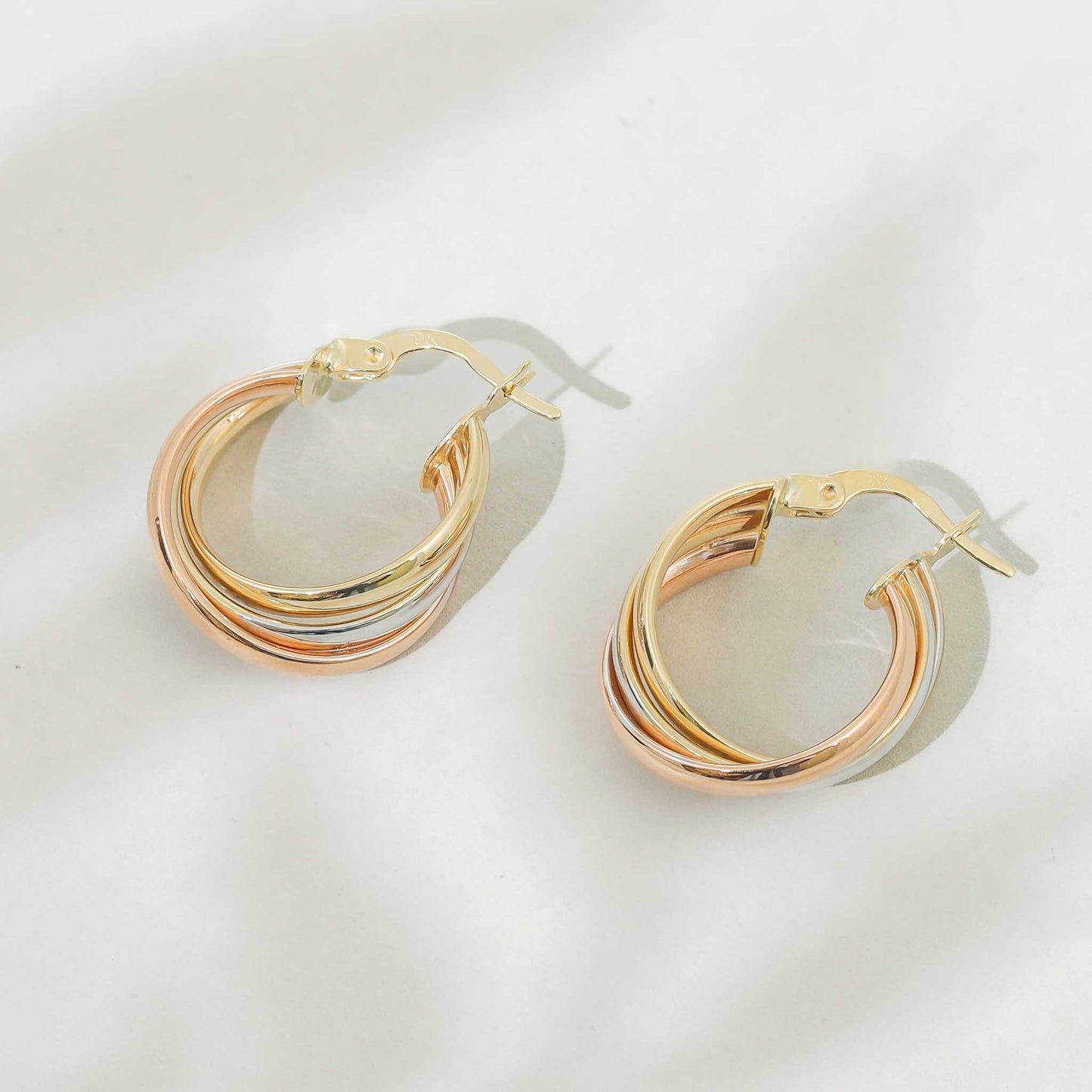 9ct Yellow Gold Small Hoop Earrings