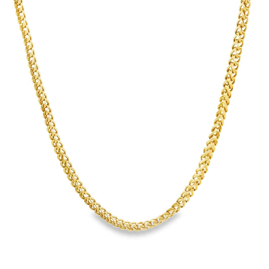 22ct yellow gold pre-owned chain FCA01019296-1