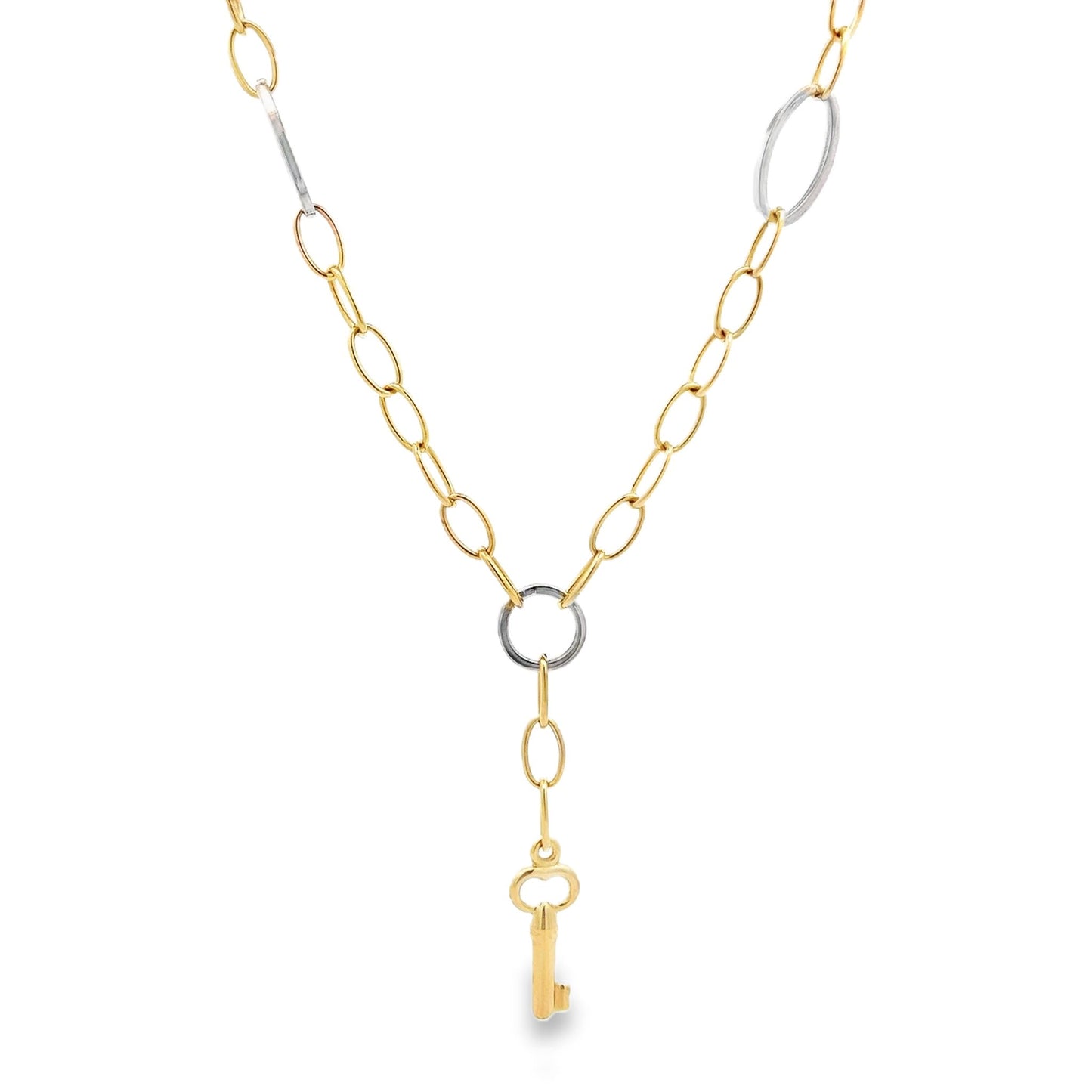 14ct yellow gold pre-loved necklace FCA06010935-1