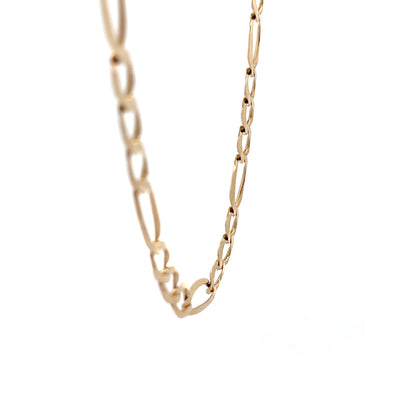 9ct Gold Oval Link Chain