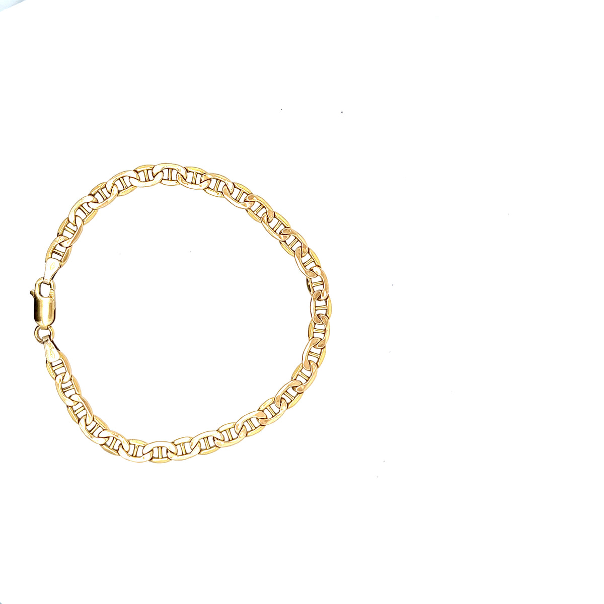 9ct Gold Fancy Curb Link Bracelet