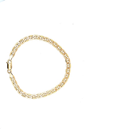 9ct Gold Fancy Curb Link Bracelet