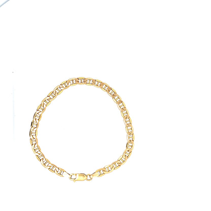 9ct Gold Fancy Curb Link Bracelet