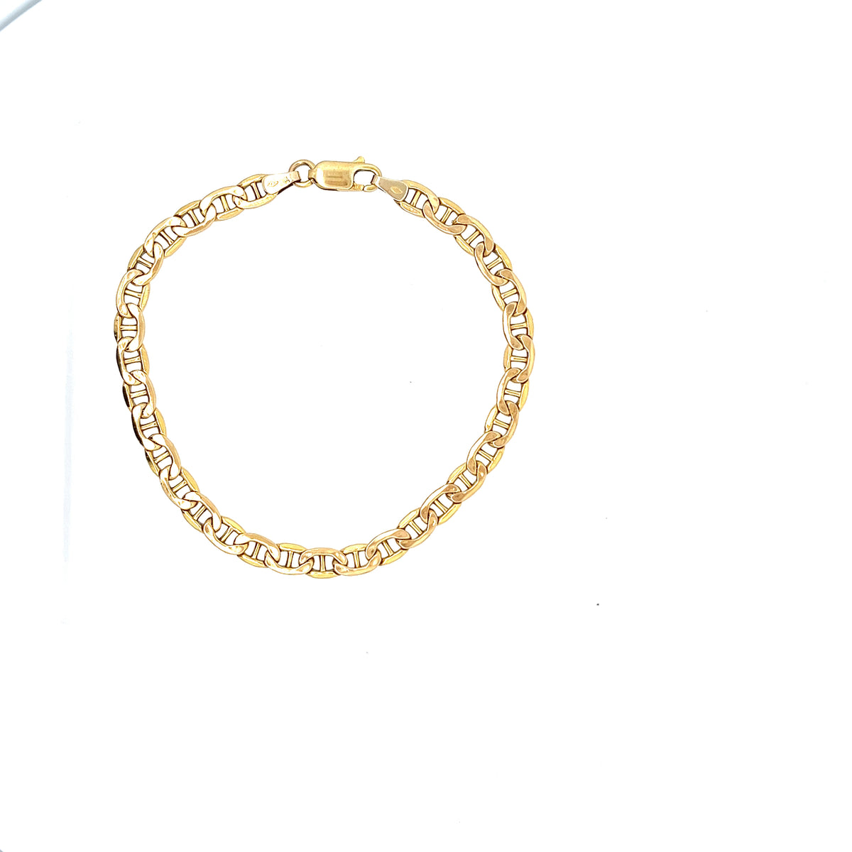 9ct Gold Fancy Curb Link Bracelet