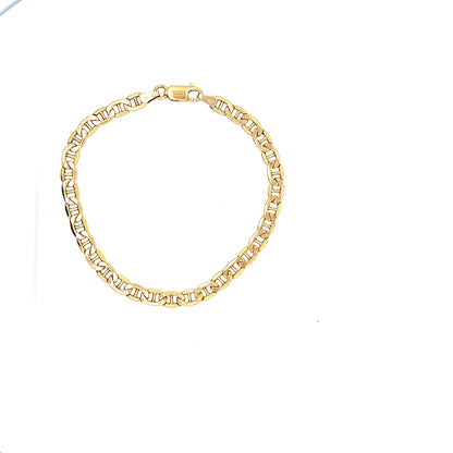 9ct Gold Fancy Curb Link Bracelet
