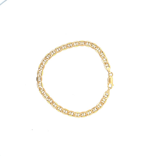 9ct Gold Fancy Curb Link Bracelet