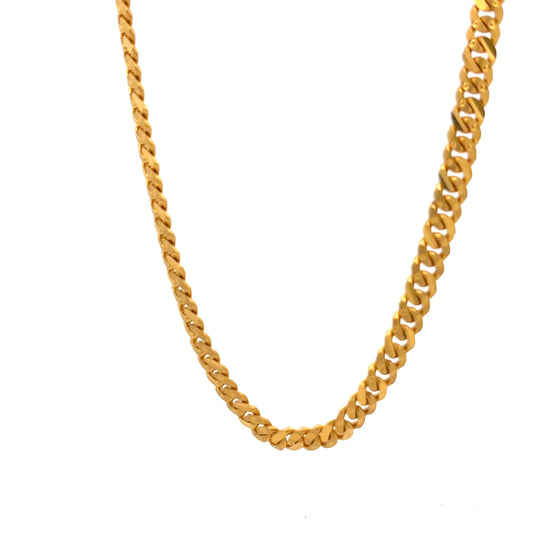 22ct Gold Curb Chain