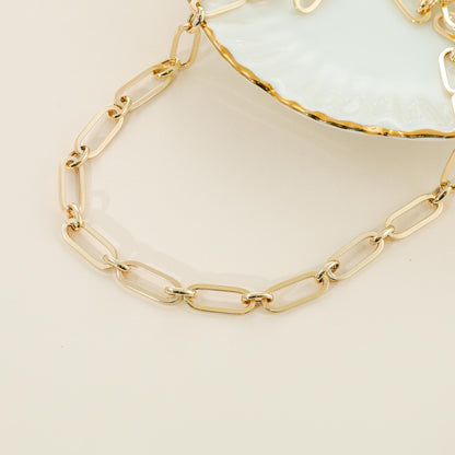 9ct Yellow Gold Chain Design Necklace