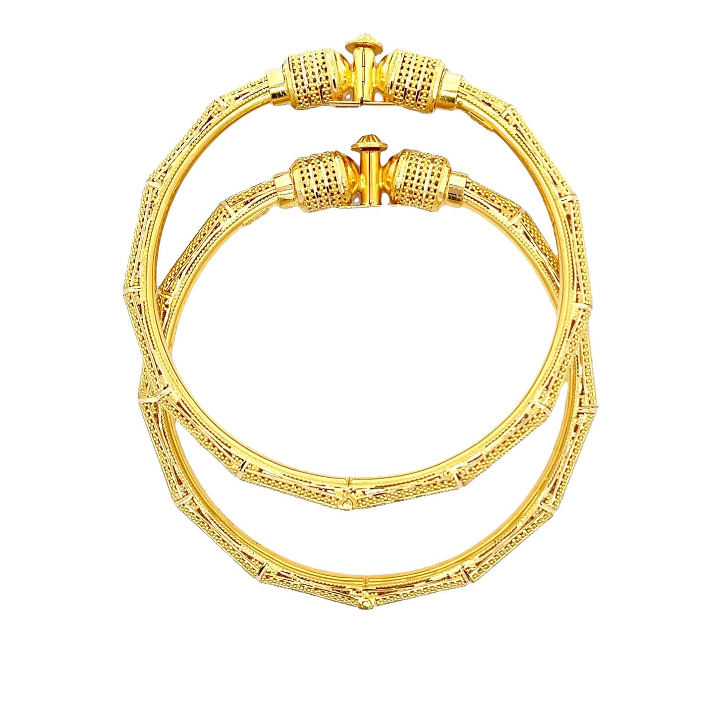 22ct Yellow Gold Designer  Bangle PZ325-BN33