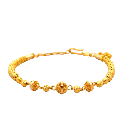 22ct Yellow Gold Unique Bracelet PZ325-BR23