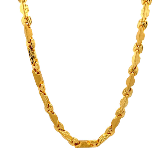 22ct Yellow Fancy Chain PZ325-CN11
