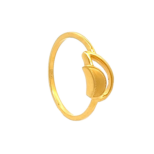22ct Yellow Gold Chic Design Ring PZ325-RN16