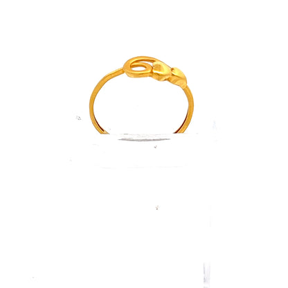 22ct Gold Openwork Knot Design Ring