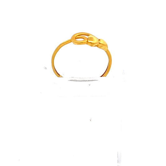 22ct Gold Openwork Knot Design Ring