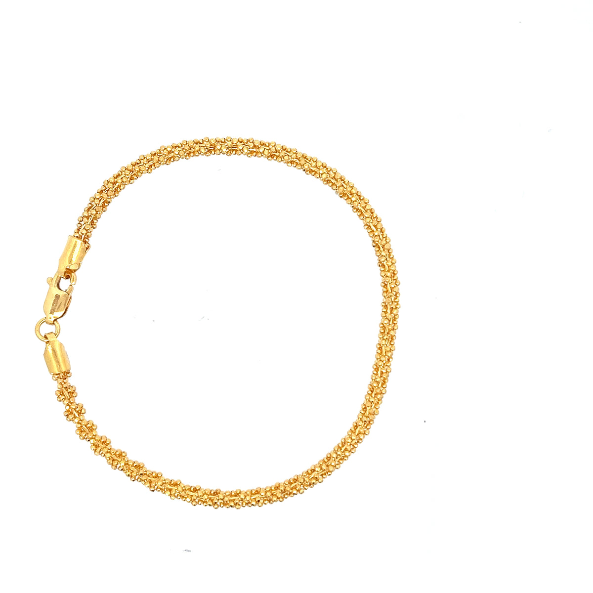 22ct Gold Multi-Strand Beaded Chain Bracelet