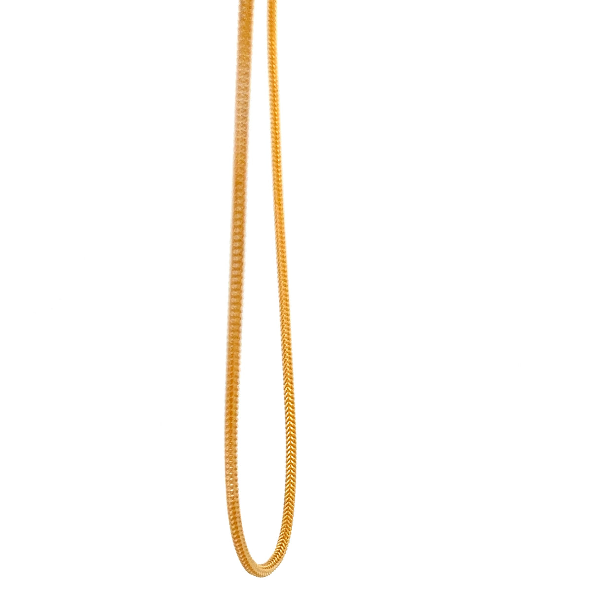 22ct Gold Herringbone Chain
