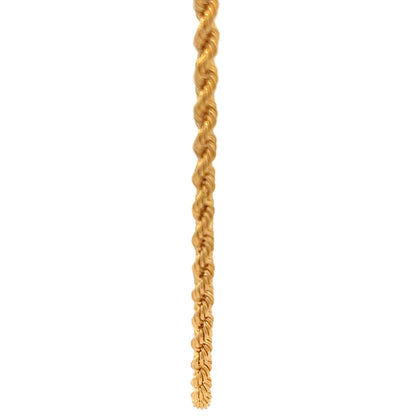 22ct Gold Twisted Rope Chain