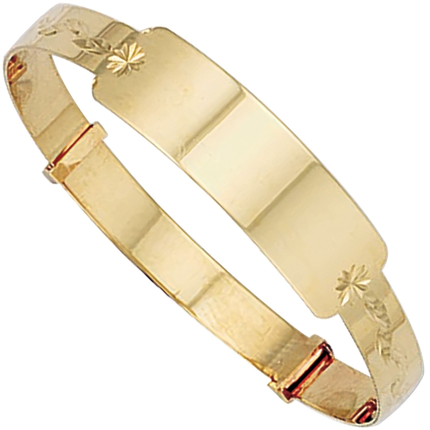 ID Bangle made of 9-ct Yellow Gold - FJewellery