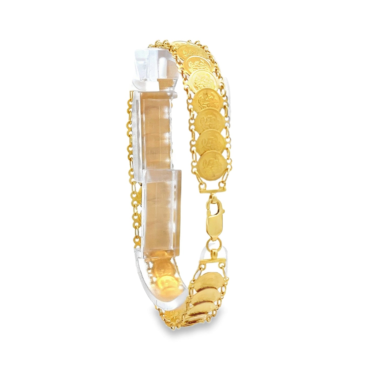 New 22ct yellow gold bracelet 02020787 - FJewellery