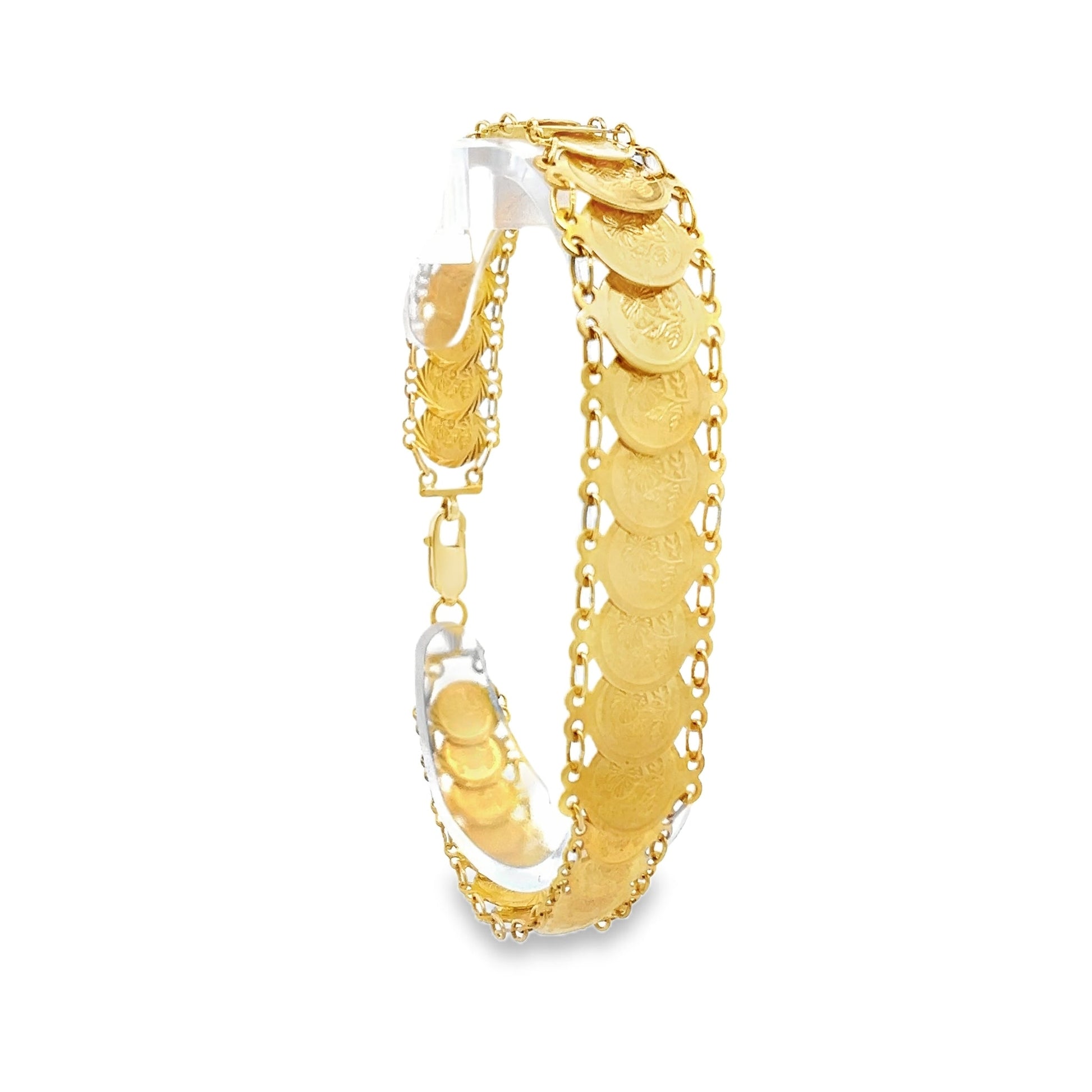 New 22ct yellow gold bracelet 02020787 - FJewellery