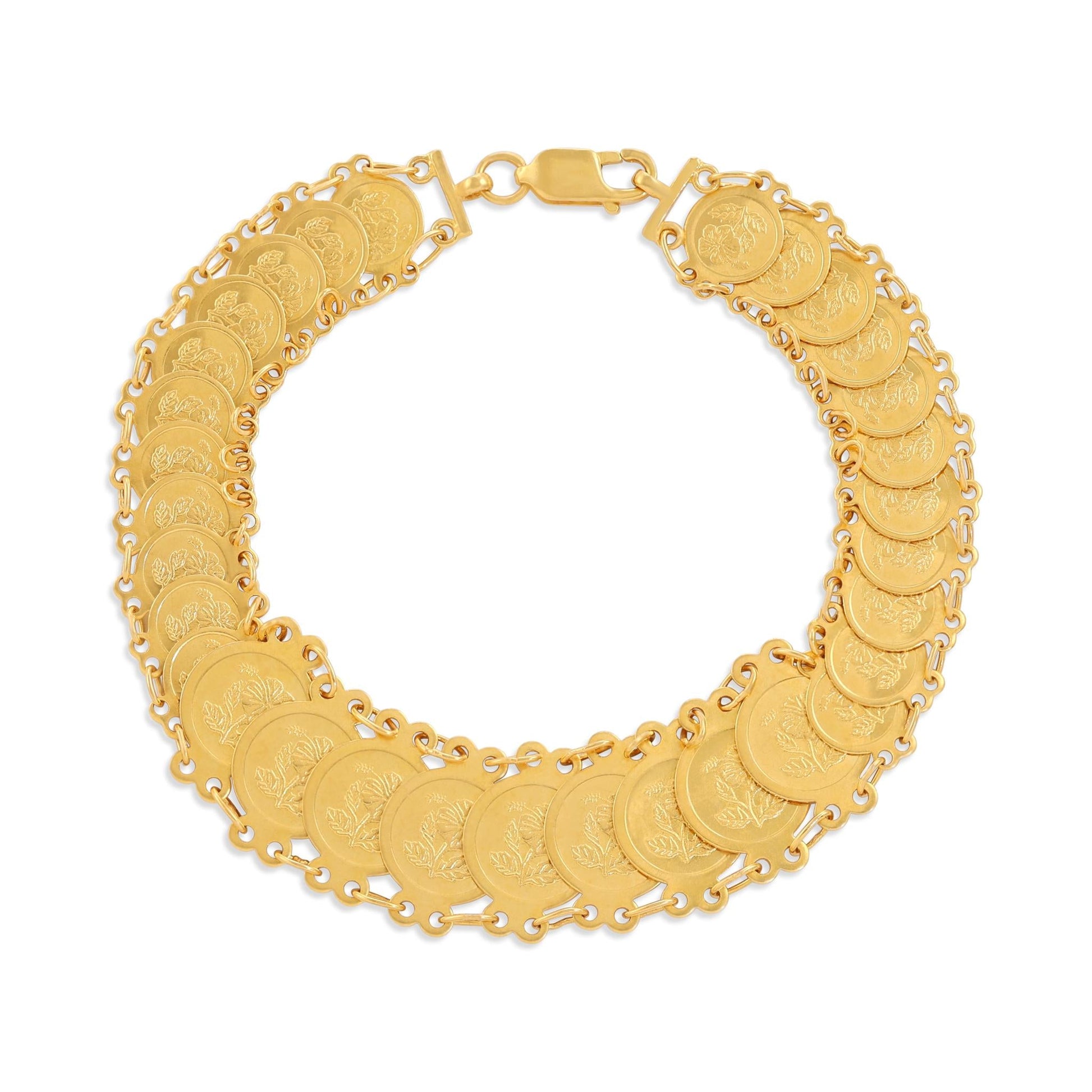 New 22ct yellow gold bracelet 02020787 - FJewellery