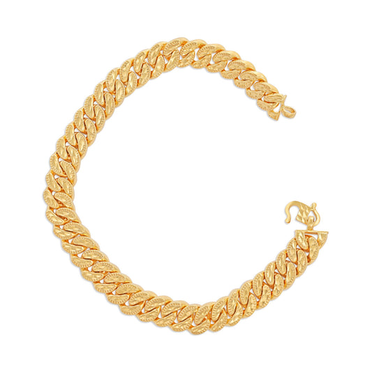 New 22ct yellow gold bracelet 02020805 - FJewellery