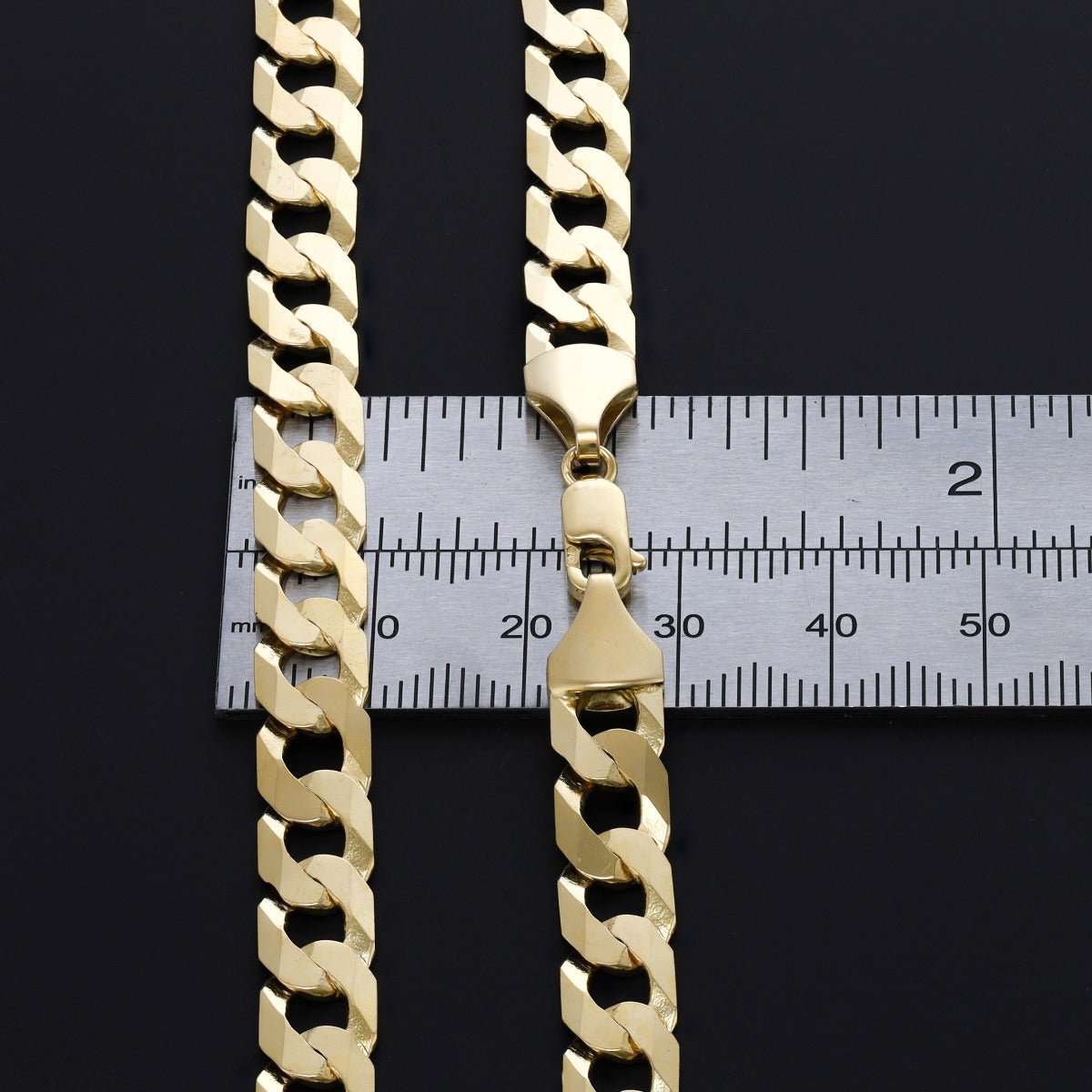 Pre-owned 9ct Yellow Gold Curb Chain - 27g - 20 Inches - FJewellery