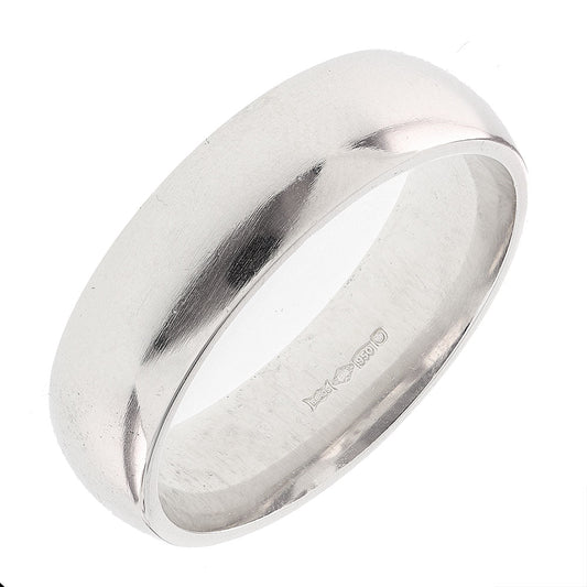 Pre-Owned Platinum Court Shape Ring - 12G - FJewellery