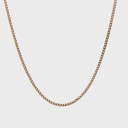 9ct yellow gold pre-owned chain 12000549