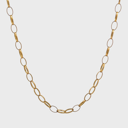 9ct yellow gold pre-loved chain 05002000