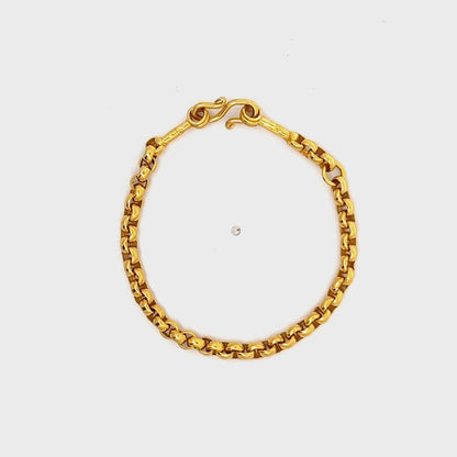 22ct yellow gold second-hand bracelet FCA08002189-12