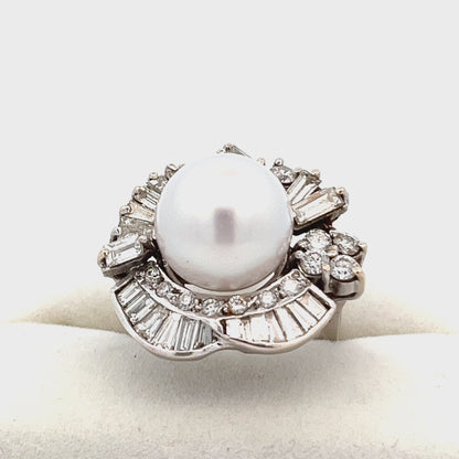 18ct white gold second-hand ring 09000871