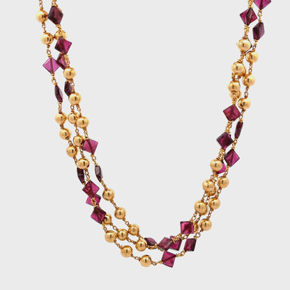 14ct yellow gold pre-owned necklace FCA03028739-1