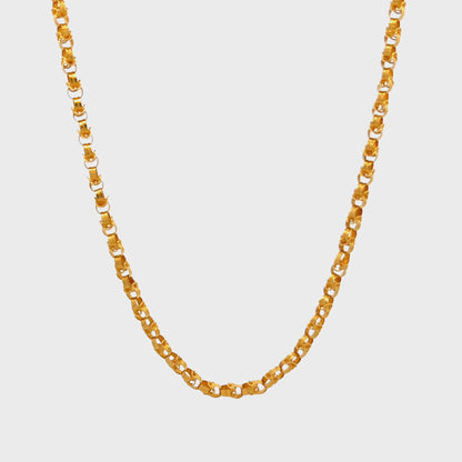 22ct yellow gold pre-owned chain FCA01019300-5