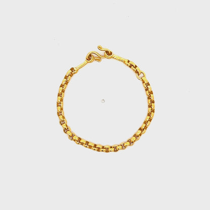 22ct yellow gold second-hand bracelet FCA08002189-14