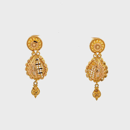 22ct Pre-loved Gold Earrings FCP05000432-4