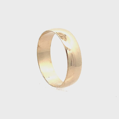 9ct yellow gold pre-owned ring 08001850