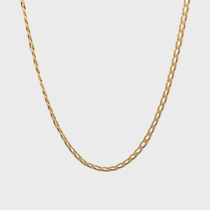 18ct yellow gold second-hand chain 08001804