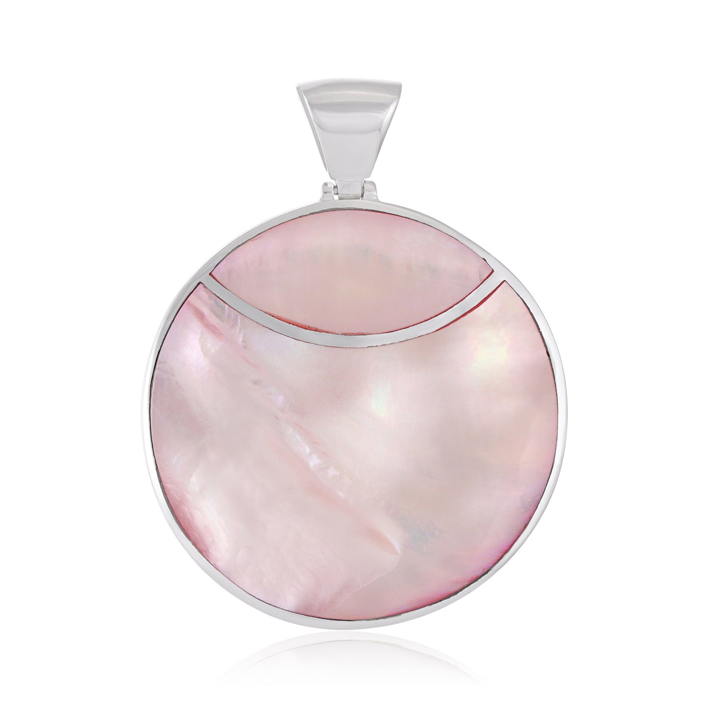 925 Sterling Silver  Abalone Shell Celestial-inspired Pendant