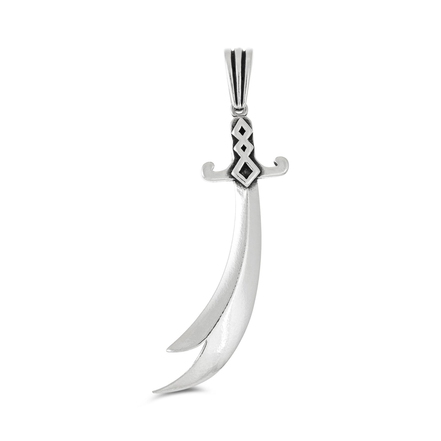 Sterling Silver Dagger Pendant - FJewellery