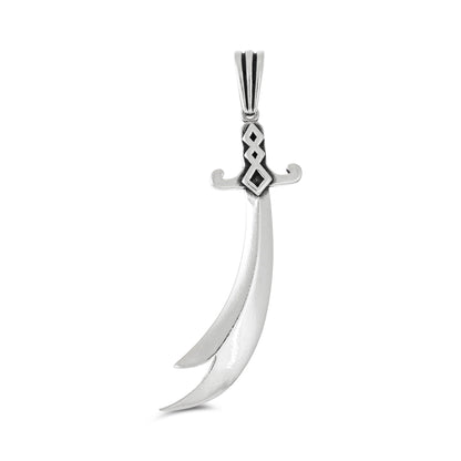 Sterling Silver Dagger Pendant - FJewellery