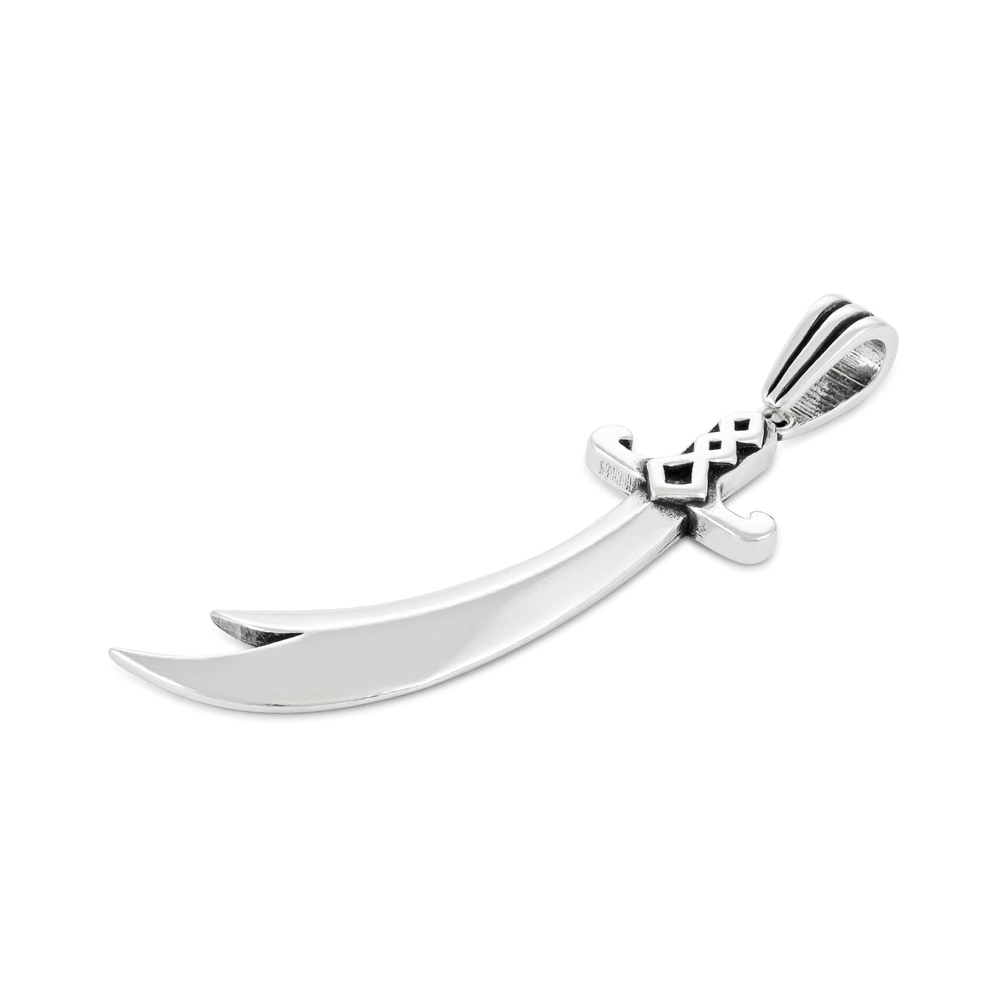 Sterling Silver Dagger Pendant - FJewellery