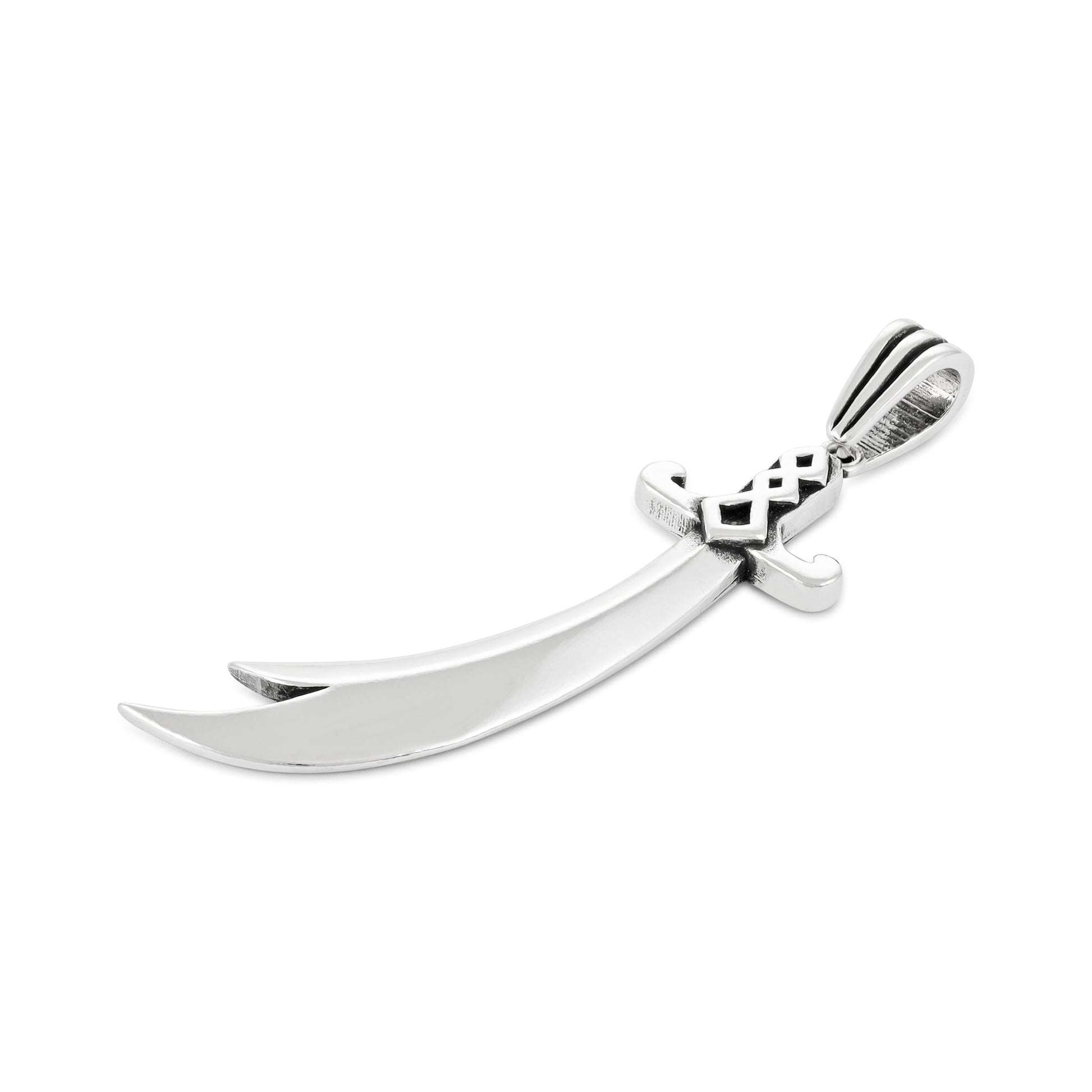 Sterling Silver Dagger Pendant - FJewellery