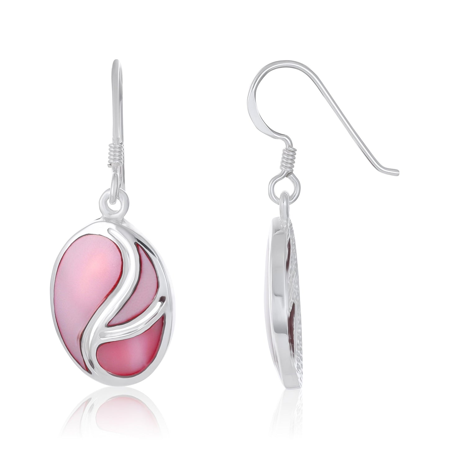 Sterling Silver Sunlit Waves Earrings SER4011
