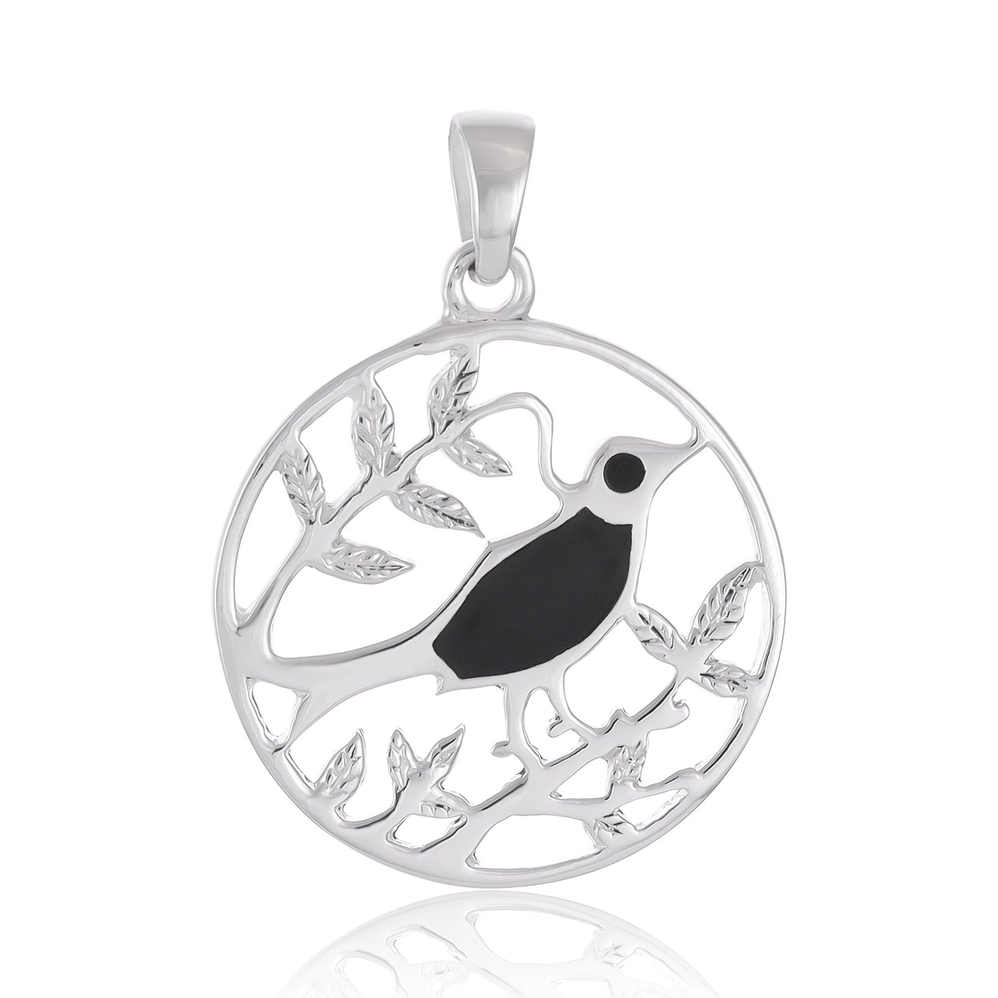 Sterling Silver Tranquil Pendant SPD4038 - FJewellery