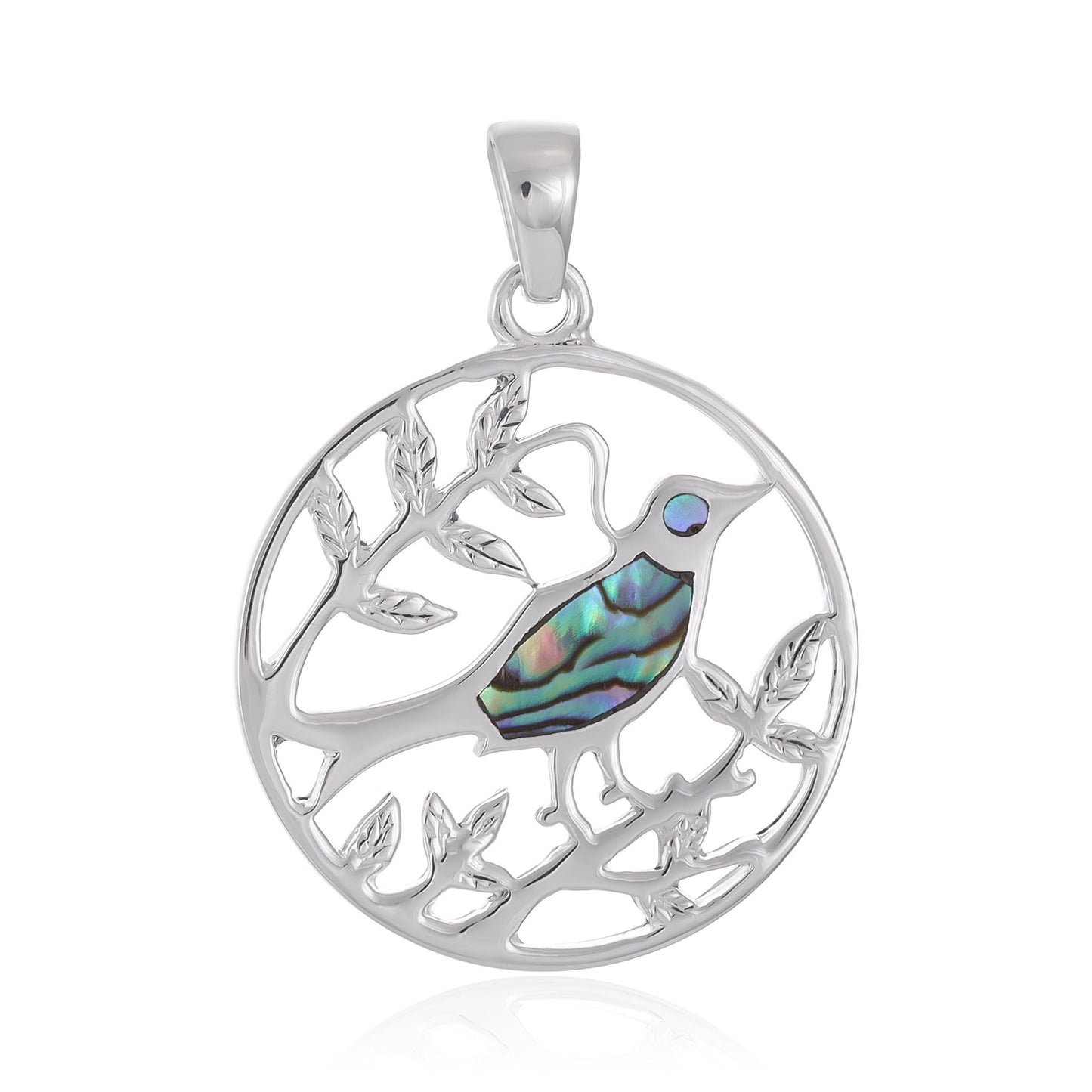 Sterling Silver Tranquil Pendant SPD4038 - FJewellery