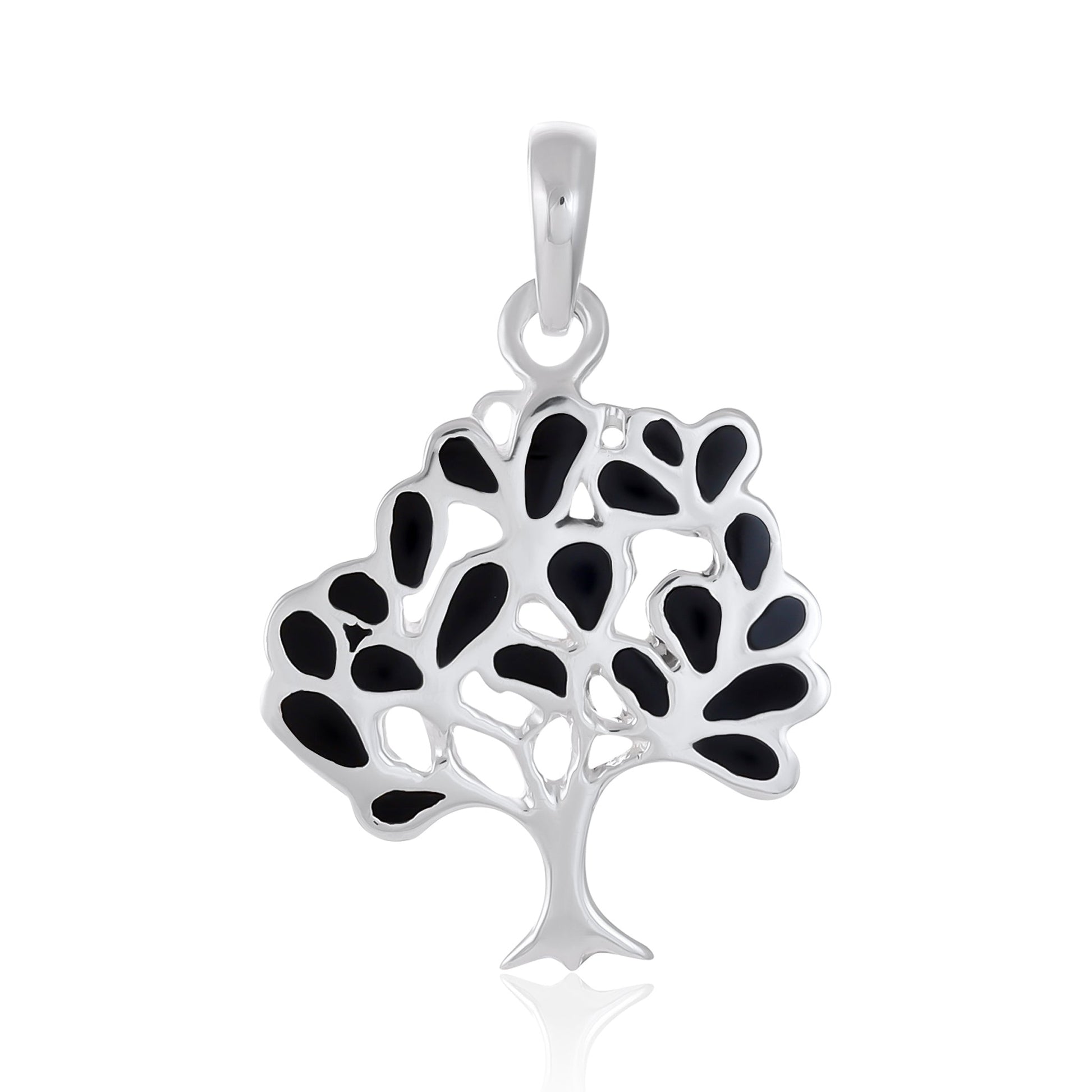 Sterling Silver Tree Of Life Pendant SPD4018 - FJewellery