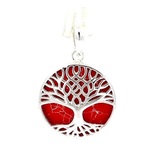 Sterling silver tree of Life small pendant SPD4002 - FJewellery