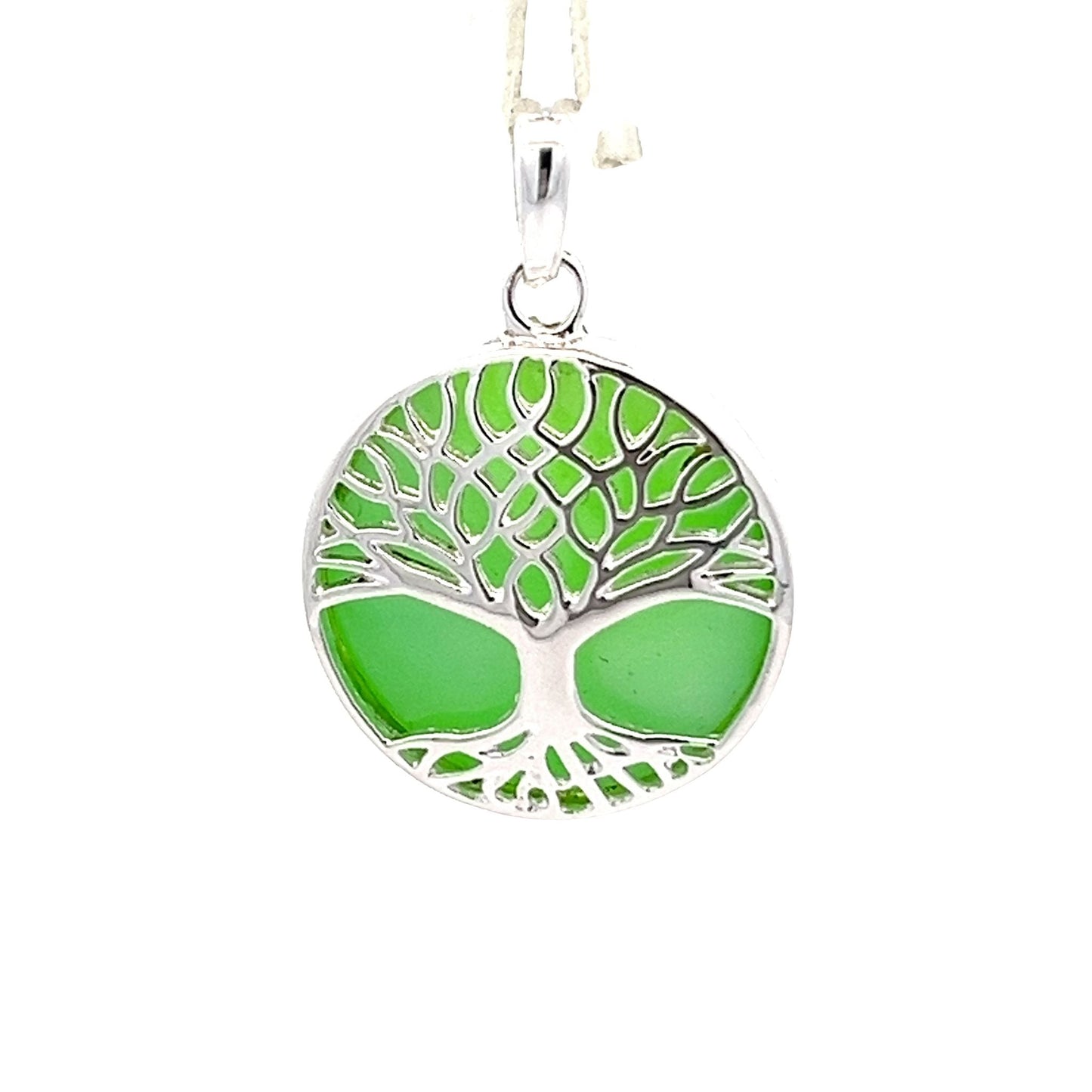 Sterling silver tree of Life small pendant SPD4002 - FJewellery